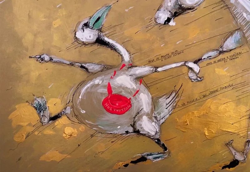 OSELA A HUSA — detail 3