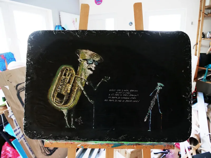 TRUMPETY — detail 1